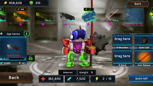 MegaBots Battle Arena: lucha de robots en línea screenshot 2