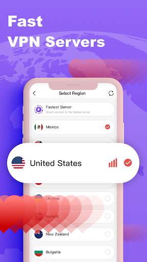 Free VPN & Secure Proxy - Pretty VPN screenshot 2