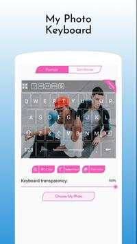 My Photo Background Keyboard 4 تصوير الشاشة