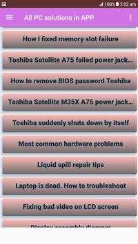 All PC solutions in APP screenshot 4
