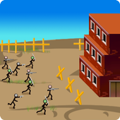 Stickman Defense War icon