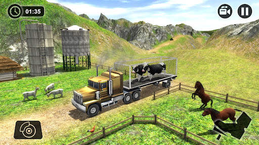 Farm Animal Truck Driver Game screenshot 15