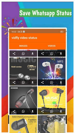 Vidfly Video Status- Made in India screenshot 2