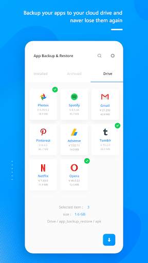 App Backup & Restore - Easiest backup tool screenshot 3