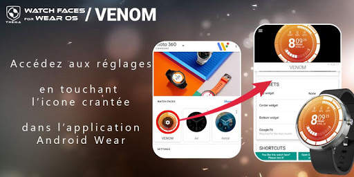Venom Watch Face screenshot 3