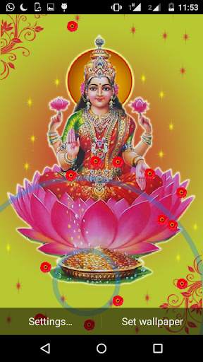 Lakshmi Mata Live Wallpaper screenshot 4