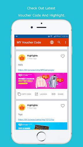 MY Voucher Code screenshot 1