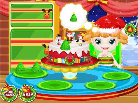 Baby cake christmas games screenshot 5
