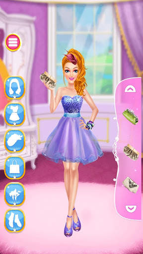 Prom salon makeup dressup screenshot 6