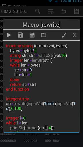 HEX Editor screenshot 4