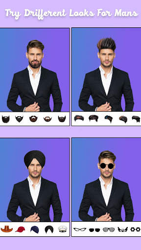 Men Photo Collage - Man Photo Editor screenshot 1