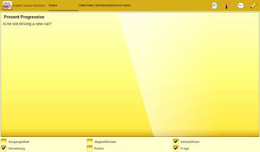 English Tenses Generator screenshot 5