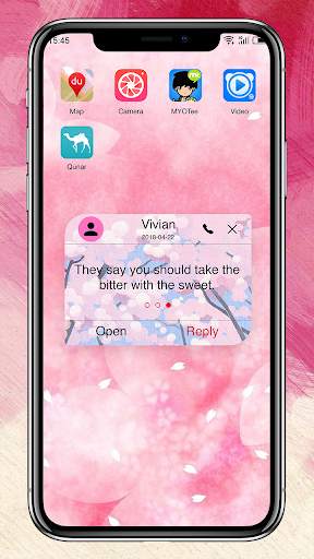 Pink Dream - Free, customize Messenger & SMS theme screenshot 5