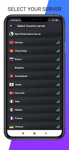 Dark VPN - Fast & Secure VPN screenshot 3