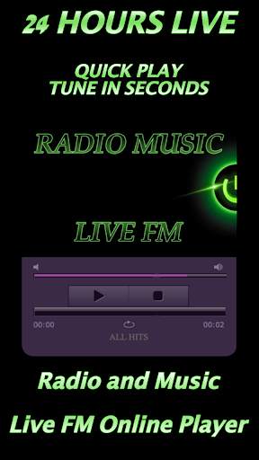 live radio music and free fm - Radio FM AM screenshot 1