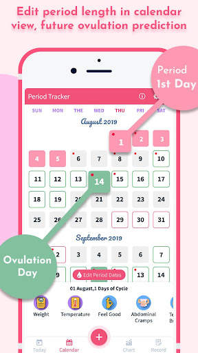 MyPeriod : Period Tracker скриншот 6