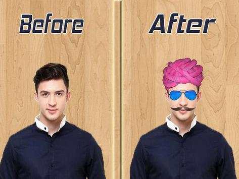 Men Beauty Salon-Hairstyle Beard Photo Editor screenshot 5