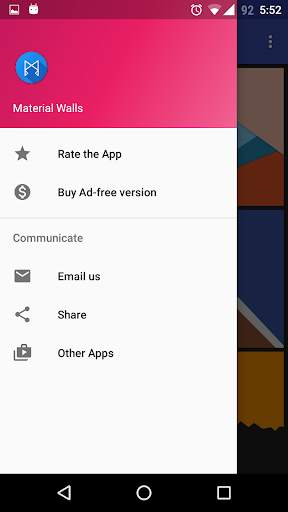 Material Wallpapers(Android M) screenshot 4