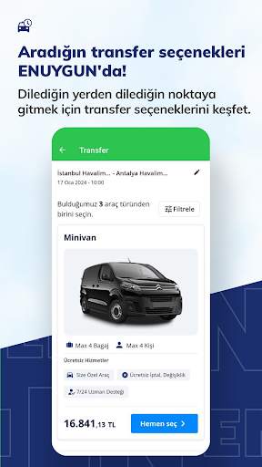 ENUYGUN: Uçak Otel Otobüs Araç screenshot 7