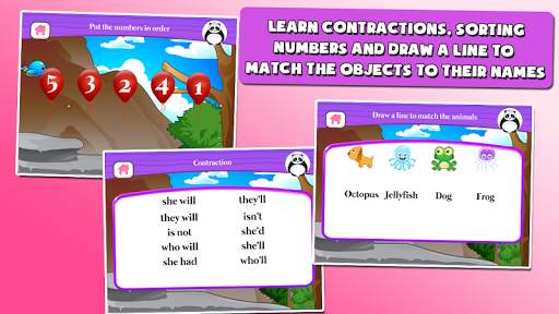 Panda 1st Grade Learning Games screenshot 3
