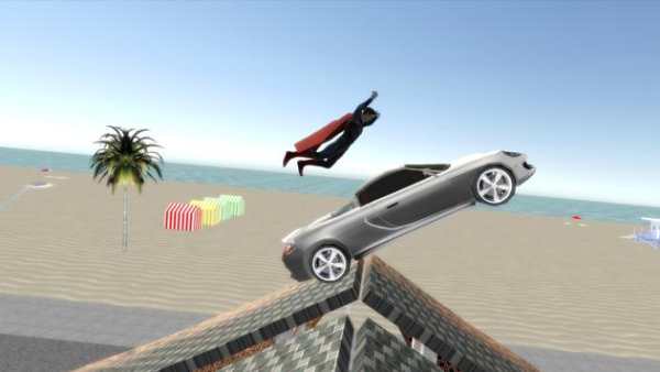 Hero Spiderman and Superman Car Game screenshot 3
