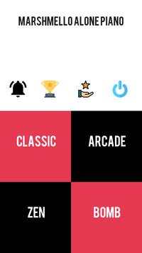 Marshmello Alone Piano Tiles screenshot 2