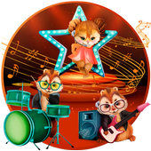 Hamsters Cute Trio LWP icon