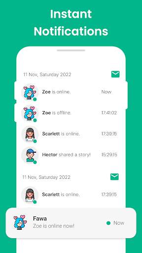 Fawa: Whatsapp Online Tracker screenshot 2