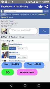 Facebook Chat History screenshot 4