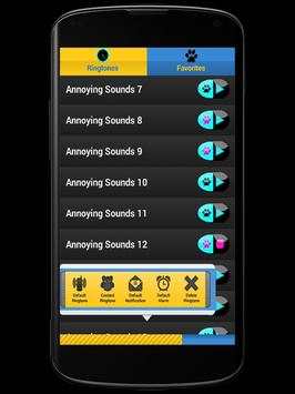 Annoying Sounds Ringtones 2 تصوير الشاشة