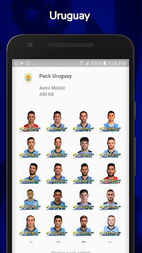 ⚽America Cup Stickers for WhatsApp WAStickerApps screenshot 5