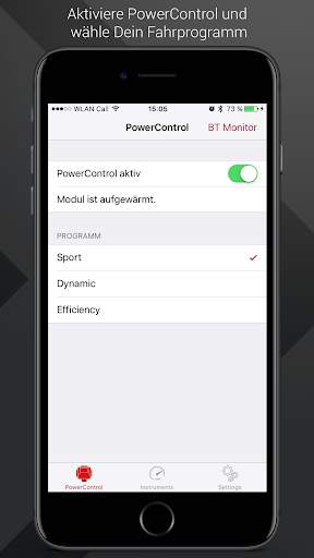 DTE PowerControl screenshot 2
