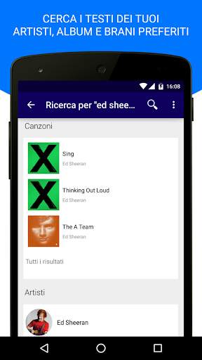 Angolo Testi - Testi Canzoni screenshot 3