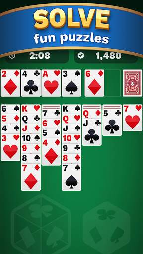 Solitaire Cube: Single Player (Classic Klondike) screenshot 2
