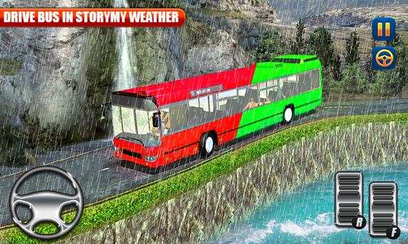 OffRoad Tourist Bus Simulator Drive 2017 screenshot 2