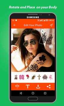 Tattoo Camera screenshot 7