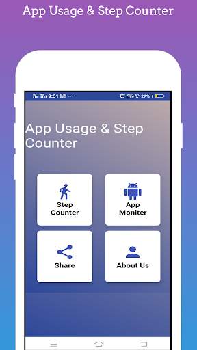 App Usage & Step Counter screenshot 1
