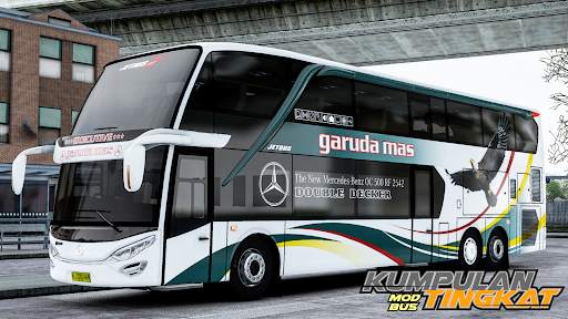 Kumpulan Mod Bus Tingkat screenshot 1