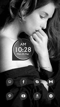 the Charming woman theme screenshot 1