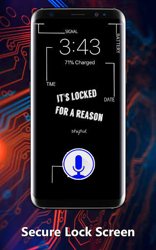 Voice Lock Screen Classic – Unlock Your Phone 3 تصوير الشاشة