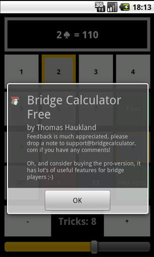 Bridge Calculator Free screenshot 4
