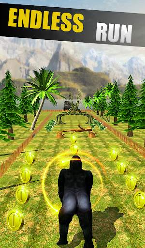 Rush Angry Kong Jungle Run screenshot 6