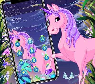 Unicorn dream wallpaper lock screen theme screenshot 2