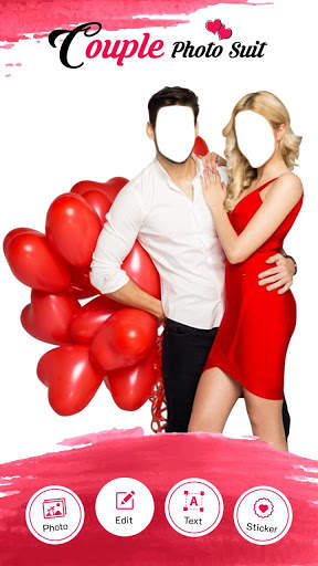 Couple Photo Suit screenshot 1