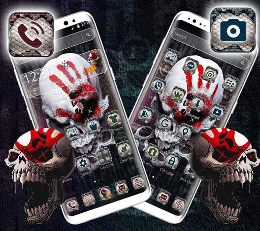 Five Finger Skull Theme screenshot 3