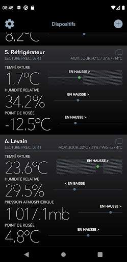 SensorPush screenshot 2