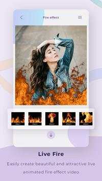 Fire Effect Video Maker screenshot 1