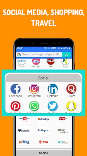 New Browser 2020-Fast Private & Secure screenshot 2