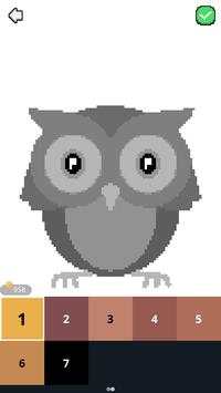 Shark Coloring By Number-Pixel Art screenshot 8