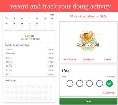 Abs Workout - No Equipment screenshot 2